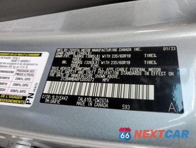 Zdjęcie 13 z 13 samochodu: 2023 LEXUS RX 350 BASE VIN:2T2BAMBA6PC005072 - miniatura
