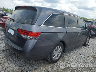 Trzecie zdjęcie samochodu z tyłu: 2015 HONDA ODYSSEY EXL VIN:5FNRL5H60FB080186 - miniatura