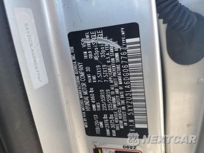 Zdjęcie 15 z 15 samochodu: 2013 HYUNDAI SANTA FE SPORT VIN:5XYZU3LA6DG067767 - miniatura