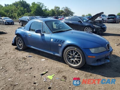 Czwarte zdjęcie samochodu z boku: 2000 BMW Z3 2.3 VIN:WBACH9341YLF88574 - miniatura