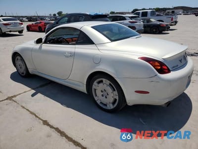 Drugie zdjęcie samochodu z przodu: 2002 LEXUS SC 430 VIN:JTHFN48YX20002613 - miniatura