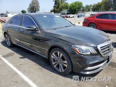 Czwarte zdjęcie samochodu z boku: 2020 MERCEDES-BENZ S 450 VIN:WDDUG6GB2LA510829 - miniatura