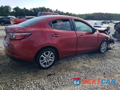 Trzecie zdjęcie samochodu z tyłu: 2016 TOYOTA SCION IA VIN:3MYDLBZV9GY130010 - miniatura