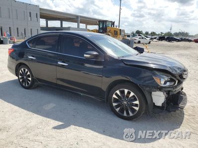 Czwarte zdjęcie samochodu z boku: 2019 NISSAN SENTRA S VIN:3N1AB7AP0KY316027 - miniatura