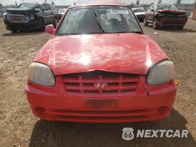 Piąte zdjęcie samochodu w środku: 2005 HYUNDAI ACCENT GL VIN:KMHCG45C35U671273 - miniatura