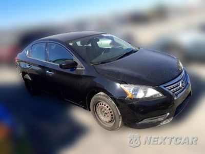Czwarte zdjęcie samochodu z boku: 2014 NISSAN SENTRA S VIN:3N1AB7AP3EL674384 - miniatura