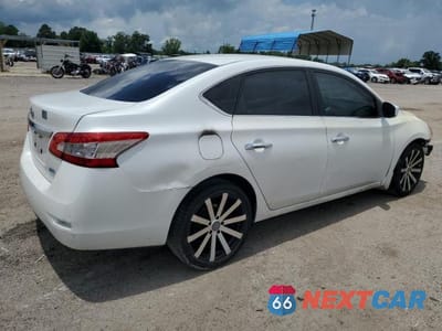 Trzecie zdjęcie samochodu z tyłu: 2014 NISSAN SENTRA S VIN:3N1AB7AP2EL661870 - miniatura