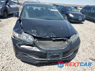 Piąte zdjęcie samochodu w środku: 2013 HONDA CIVIC LX VIN:19XFB2F52DE216545 - miniatura