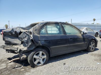 Trzecie zdjęcie samochodu z tyłu: 2004 HONDA CIVIC EX VIN:2HGES26744H610387 - miniatura