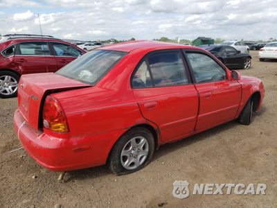 Trzecie zdjęcie samochodu z tyłu: 2005 HYUNDAI ACCENT GL VIN:KMHCG45C35U671273 - miniatura