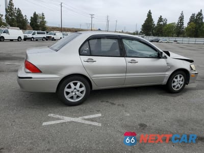 Trzecie zdjęcie samochodu z tyłu: 2002 MITSUBISHI LANCER LS VIN:JA3AJ36EX2U036410 - miniatura