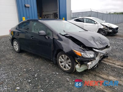 Czwarte zdjęcie samochodu z boku: 2012 HONDA CIVIC LX VIN:2HGFB2F46CH060327 - miniatura