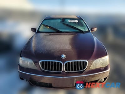 Piąte zdjęcie samochodu w środku: 2006 BMW 750 LI VIN:WBAHN83546DT27283 - miniatura