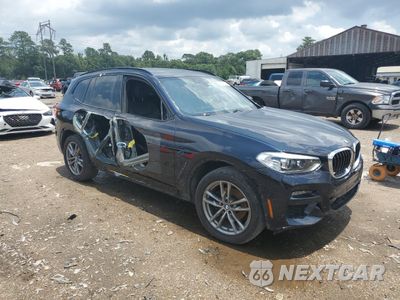 Czwarte zdjęcie samochodu z boku: 2020 BMW X3 XDRIVE30I VIN:5UXTY5C09L9B70034 - miniatura