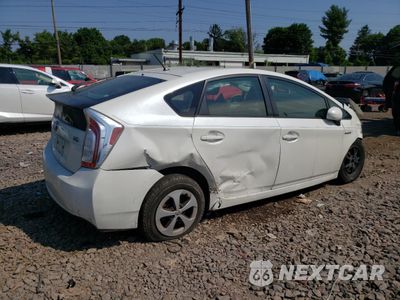 Trzecie zdjęcie samochodu z tyłu: 2012 TOYOTA PRIUS VIN:JTDKN3DU5C5471111 - miniatura