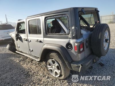 Drugie zdjęcie samochodu z przodu: 2020 JEEP WRANGLER UNLIMITED SPORT VIN:1C4HJXDN2LW198127 - miniatura