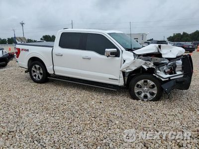 Czwarte zdjęcie samochodu z boku: 2021 FORD F150 SUPERCREW VIN:1FTFW1ED8MFC47876 - miniatura