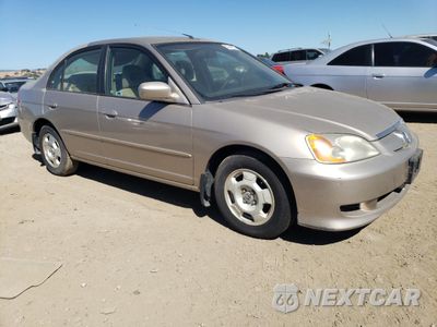 Czwarte zdjęcie samochodu z boku: 2003 HONDA CIVIC HYBRID VIN:JHMES96603S003665 - miniatura