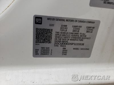 Zdjęcie 14 z 14 samochodu: 2023 CHEVROLET SILVERADO K1500 LT VIN:2GCUDDED5P1115538 - miniatura