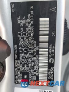 Zdjęcie 13 z 13 samochodu: 2007 TOYOTA 4RUNNER SR5 VIN:JTEZU14R078077517 - miniatura