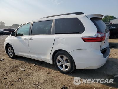 Drugie zdjęcie samochodu z przodu: 2017 TOYOTA SIENNA LE VIN:5TDKZ3DC0HS811309 - miniatura