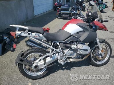 Czwarte zdjęcie samochodu z boku: 2006 BMW R1200 GS VIN:WB10317A46ZR40167 - miniatura
