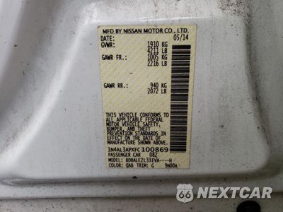 Zdjęcie 13 z 13 samochodu: 2015 NISSAN ALTIMA 2.5 VIN:1N4AL3APXFC100869 - miniatura