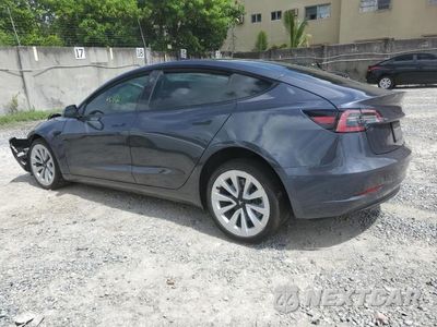 Drugie zdjęcie samochodu z przodu: 2022 TESLA MODEL 3 VIN:5YJ3E1EB3NF288085 - miniatura
