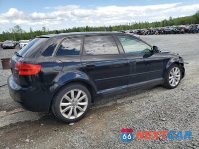 Trzecie zdjęcie samochodu z tyłu: 2010 AUDI A3 VIN:WAUAFCFM9AA036731 - miniatura