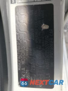Zdjęcie 15 z 15 samochodu: 2005 KIA SPECTRA5 VIN:KNAFE161155077310 - miniatura