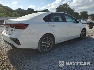 Trzecie zdjęcie samochodu z tyłu: 2019 KIA FORTE GT LINE VIN:3KPF34AD3KE048645 - miniatura