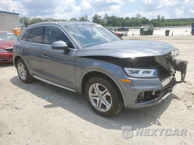 Czwarte zdjęcie samochodu z boku: 2018 AUDI Q5 PREMIUM PLUS VIN:WA1BNAFY0J2168301 - miniatura