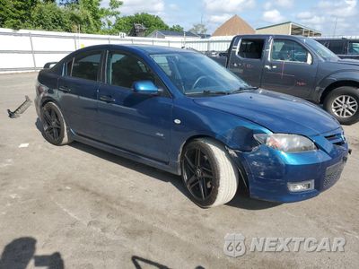 Czwarte zdjęcie samochodu z boku: 2008 MAZDA 3 S VIN:JM1BK323681803879 - miniatura