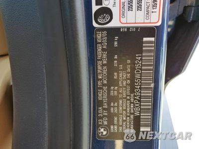 Zdjęcie 13 z 13 samochodu: 2005 BMW X3 3.0I VIN:WBXPA93455WD15241 - miniatura
