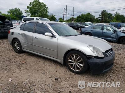 Czwarte zdjęcie samochodu z boku: 2005 INFINITI G35 VIN:JNKCV51E95M203506 - miniatura