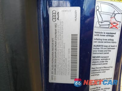 Zdjęcie 13 z 13 samochodu: 2012 AUDI TT PREMIUM PLUS VIN:TRUSFAFK2C1011009 - miniatura