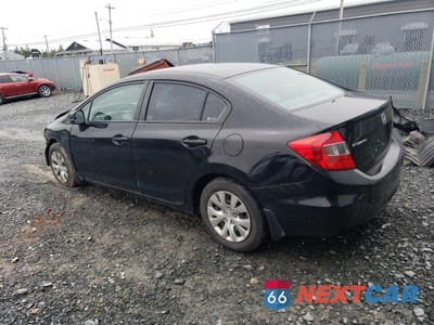 Drugie zdjęcie samochodu z przodu: 2012 HONDA CIVIC LX VIN:2HGFB2F46CH060327 - miniatura
