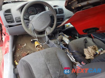 Zdjęcie 8 z 14 samochodu: 2005 HYUNDAI ACCENT GL VIN:KMHCG45C35U671273 - miniatura