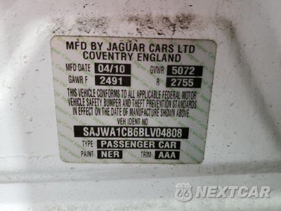 Zdjęcie 12 z 12 samochodu: 2011 JAGUAR XJ VIN:SAJWA1CB6BLV04808 - miniatura