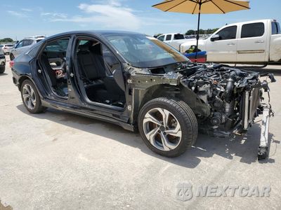 Czwarte zdjęcie samochodu z boku: 2018 HONDA ACCORD SPORT VIN:1HGCV1F35JA077868 - miniatura