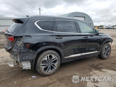 Trzecie zdjęcie samochodu z tyłu: 2019 HYUNDAI SANTA FE LIMITED VIN:5NMS53AA5KH117417 - miniatura