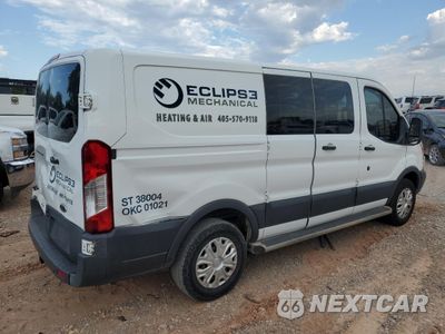 Trzecie zdjęcie samochodu z tyłu: 2018 FORD TRANSIT T-250 VIN:1FTYR1ZM2JKB18027 - miniatura