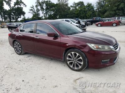 Czwarte zdjęcie samochodu z boku: 2014 HONDA ACCORD SPORT VIN:1HGCR2F58EA263955 - miniatura