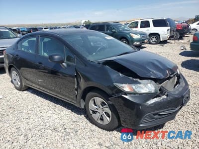 Czwarte zdjęcie samochodu z boku: 2013 HONDA CIVIC LX VIN:19XFB2F52DE216545 - miniatura