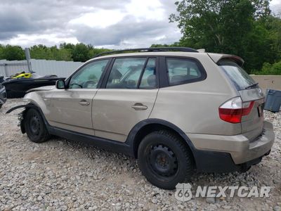 Drugie zdjęcie samochodu z przodu: 2007 BMW X3 3.0SI VIN:WBXPC934X7WF21720 - miniatura