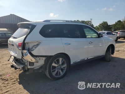 Trzecie zdjęcie samochodu z tyłu: 2014 NISSAN PATHFINDER S VIN:5N1AR2MN7EC682369 - miniatura