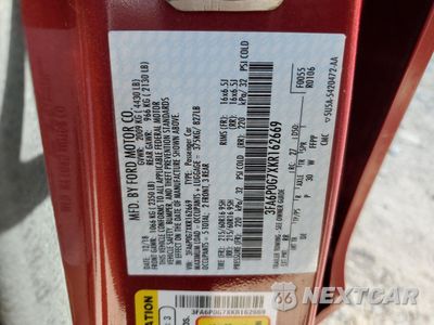 Zdjęcie 13 z 13 samochodu: 2019 FORD FUSION S VIN:3FA6P0G7XKR162669 - miniatura