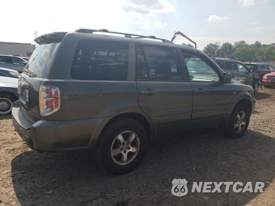 Trzecie zdjęcie samochodu z tyłu: 2006 HONDA PILOT EX VIN:2HKYF18416H523537 - miniatura