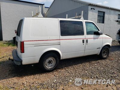 Trzecie zdjęcie samochodu z tyłu: 2001 CHEVROLET ASTRO VIN:1GCDM19W51B141820 - miniatura