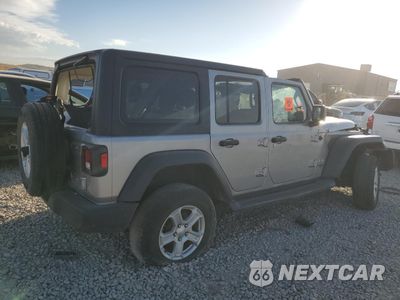Trzecie zdjęcie samochodu z tyłu: 2020 JEEP WRANGLER UNLIMITED SPORT VIN:1C4HJXDN2LW198127 - miniatura